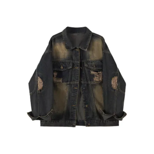 YEARNED Ностальгический синий Женские джинсовые куртки