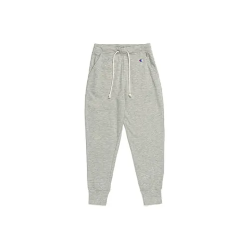 Champion Прямой крой Брюки Тренировочные Брюки Японская версия Женские Светло-серый