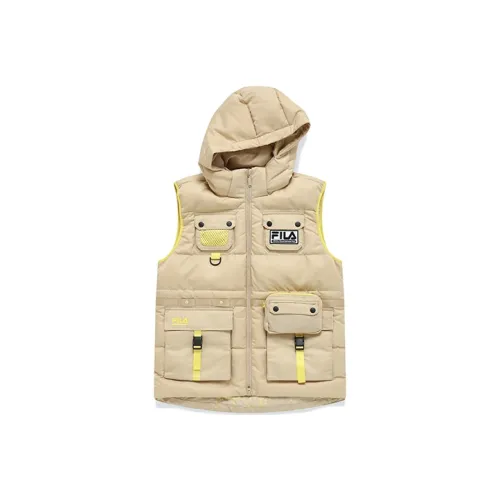 FILA FUSION FILA FUSION Hakusan l collaboration Collection Жилет Женские Таинственный Хаки