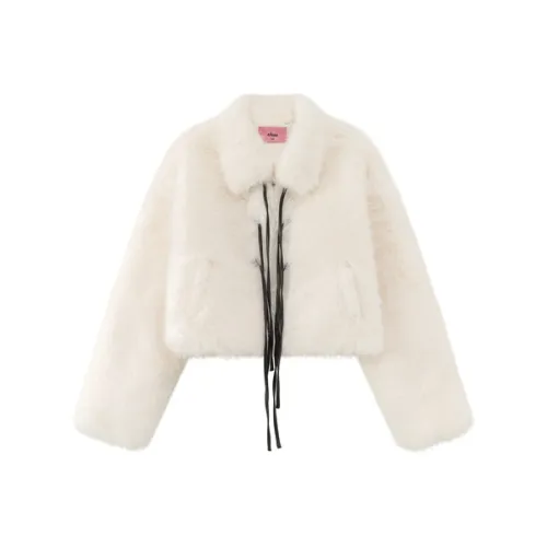 CHUU Cropped Jacket Women's White