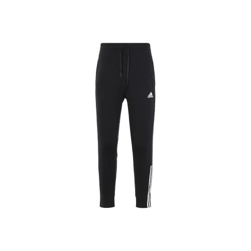 Adidas Essential Вязаные Тренировочные Штаны Женские Черные