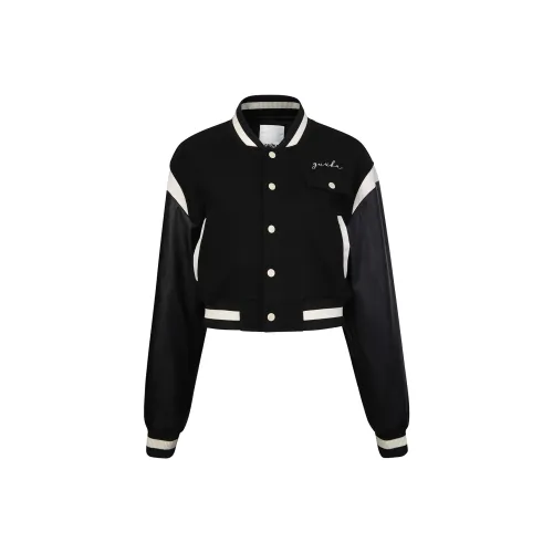 Guuka Hero Бейсбольная куртка Женская Черная