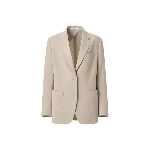 UNIQLO Бизнес-костюм женский бежевый