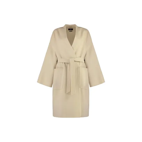 WEEKEND MaxMara Пальто Женское Бежевое