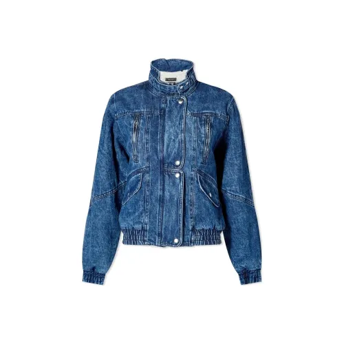ISABEL MARANT Синие Женские Джинсовые Куртки