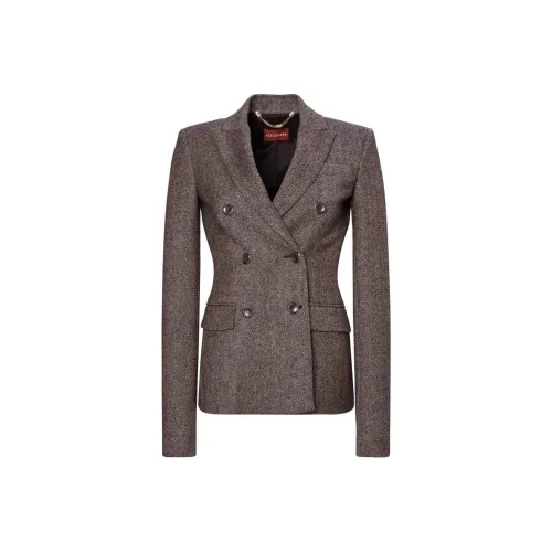 Altuzarra SS24 Бизнес Костюм Пальто Женское Коричневое