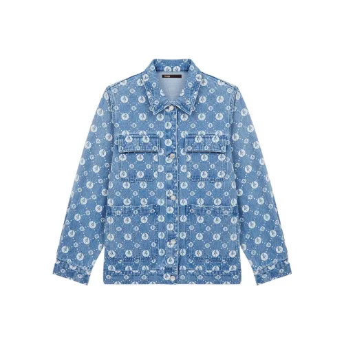 Maje x Sailor Moon Синие Женские Джинсовые Куртки