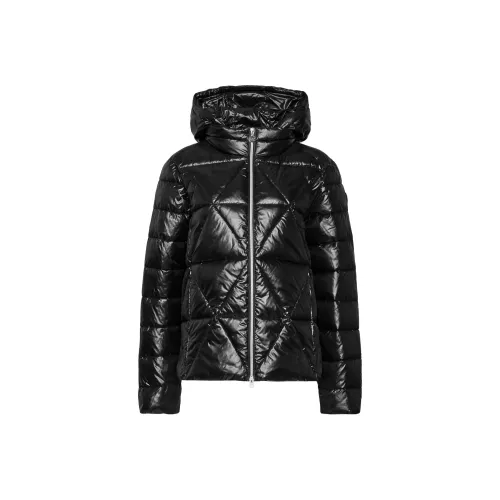 EMPORIO ARMANI EA7 Хлопковый пуховик женский черный