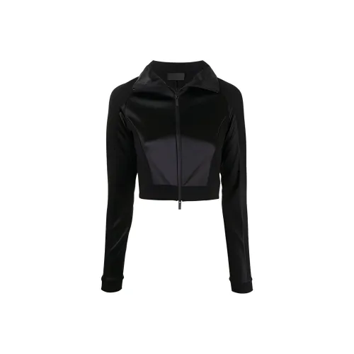 Moncler Черное Женское Короткое Пальто