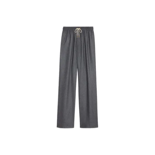 CELINE Серые Женские Вязаные Спортивные Брюки