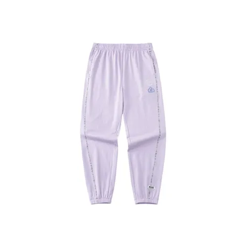 Anta Life Collection Фиолетовые Женские Вязаные Спортивные Штаны