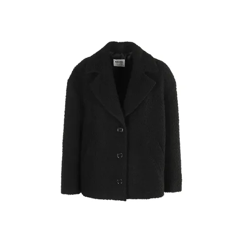 MOSCHINO Черное Женское Пальто