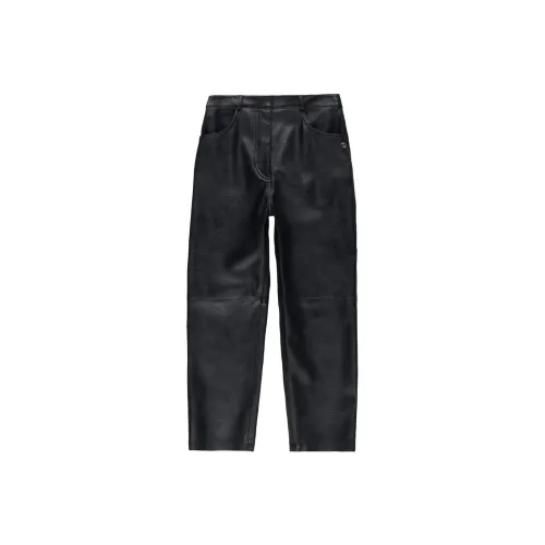 Stella McCartney FW23 Повседневные брюки Женские Черный