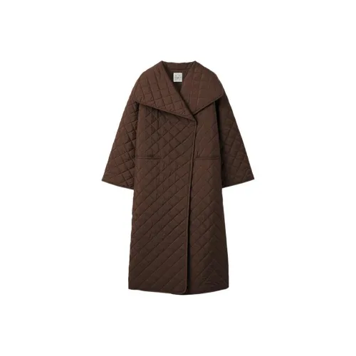 TOTEME SS22 Пуховая куртка Женская Saddles Коричневый