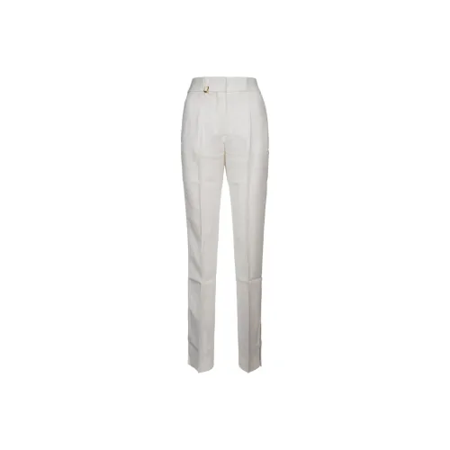 Jacquemus Белые Женские Повседневные Брюки