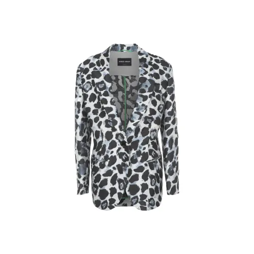 GIORGIO ARMANI Бизнес-костюм Пальто Женское Черное