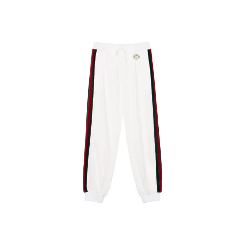 GUCCI SS23 Вязаные спортивные брюки Женские Белые