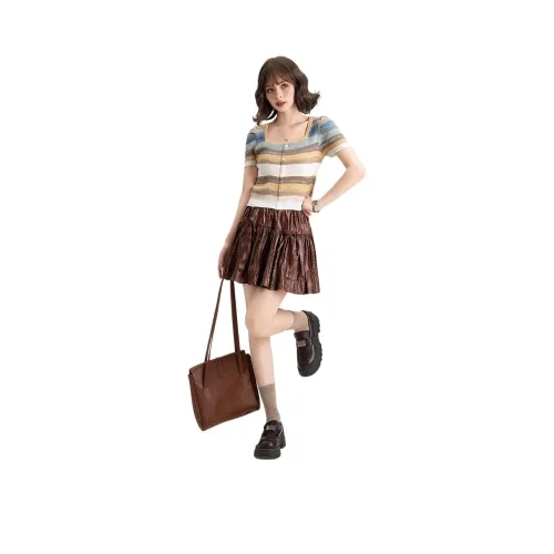 FAWENXIANGZI Озерно-голубой + Карта Between Женские T Рубашки