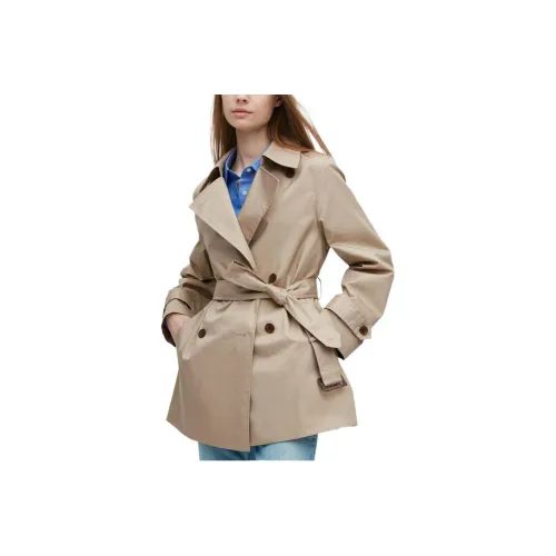 UNIQLO Тренчкот Женский Бежевый