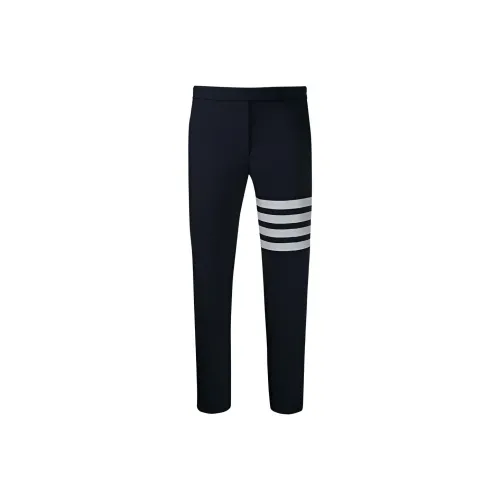 THOM BROWNE Темно-синие Женские Повседневные Брюки