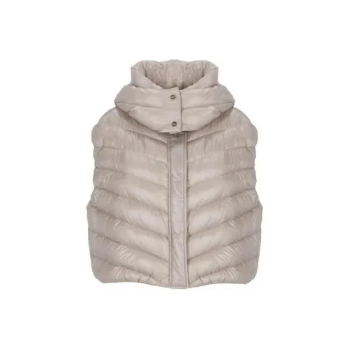 HERNO Бежево-желтые Женские Жилеты