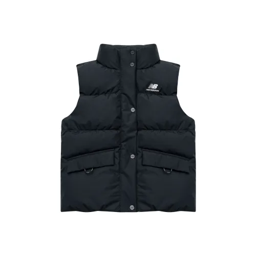 New Balance совместный продукт Черный Женский Пуховый жилет