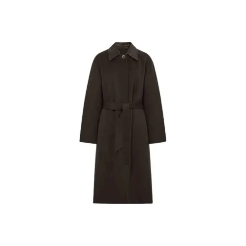 ZHIZHI Пальто Женское Жженый чай Коричневый