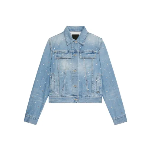 Givenchy Синие Женские Джинсовые Куртки