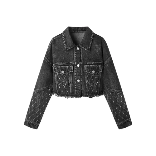 Pit Серый Женское короткое пальто