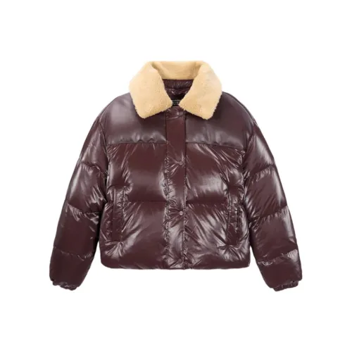 GUESS Коричневые Женские Пуховики