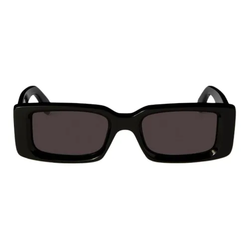 OFF Белый Ацетат Квадратные Солнцезащитные Очки Унисекс Черный