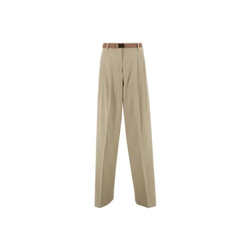 MaxMara Studio Повседневные брюки Женские Рыжевато-коричневый