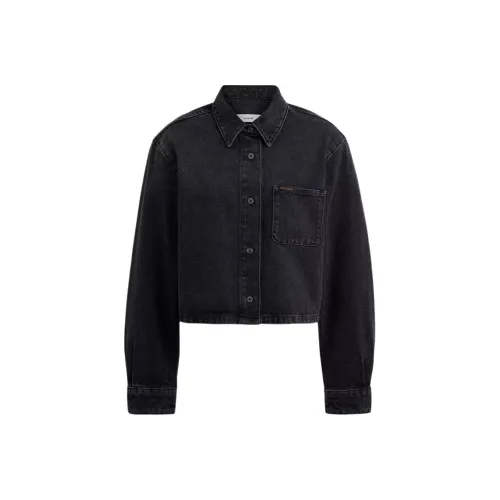 COACH SS24 Denim Jacket Women's Black