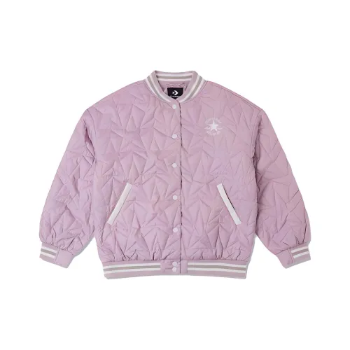 Конверс Бейсбольная куртка Бейсбольная куртка Женская Темно-фиолетовая