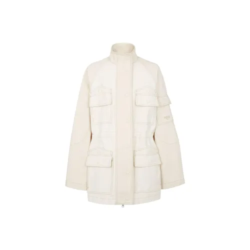 FENDI FW24 Denim Jacket Женская Белая