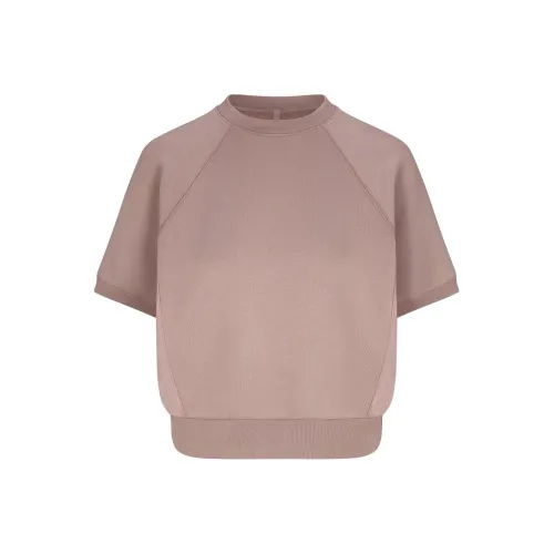 SKIMS SS25 FRENCH TERRY Реглан Короткий рукав Свитшот Женский FAWN Олень