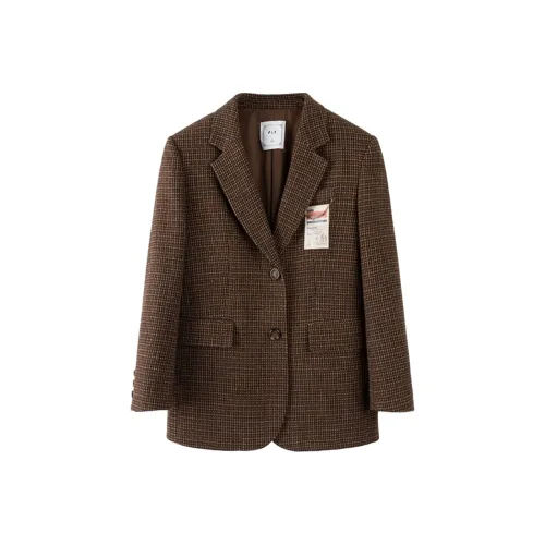 Pit Бизнес Костюм Женские Клетка