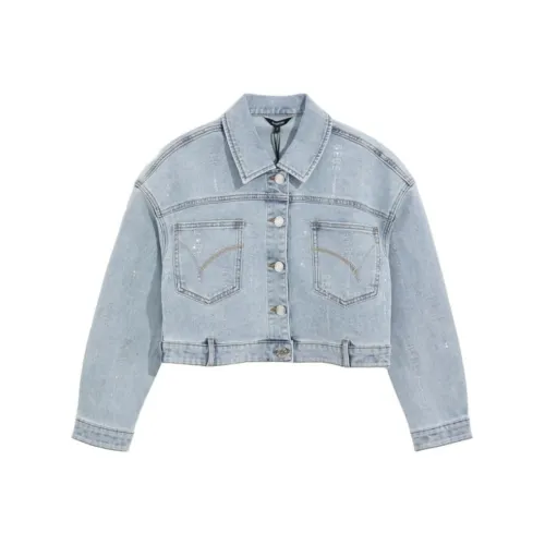 BEBE Синие Женские Джинсовые Куртки