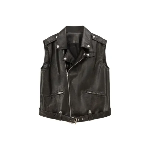 NO ONE ELSE Черные Женские Жилеты