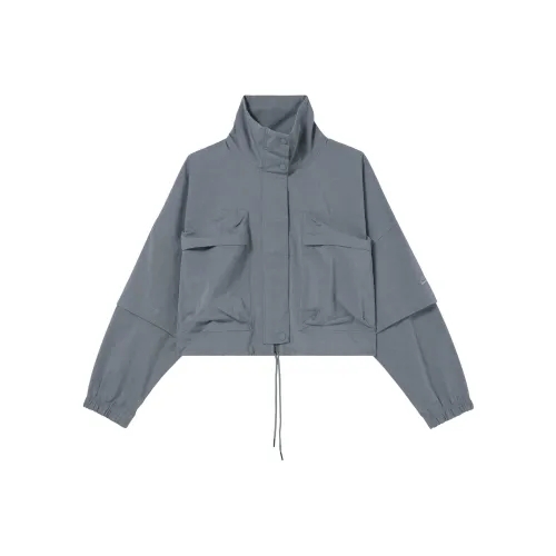 NIKE SPORTSWEAR TECH PACK Вересковый серый Женские Короткие пальто