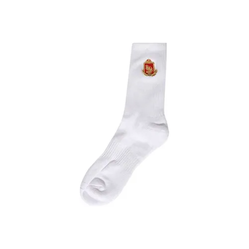 Rhude Белые Унисекс MID Носки до икры