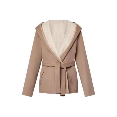 LOUIS VUITTON FW24 Пальто Женское Бежевый