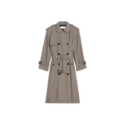 CELINE Тренчкот Женский Хаки