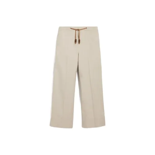 'S MAX MARA Повседневные брюки Женские Бежевый