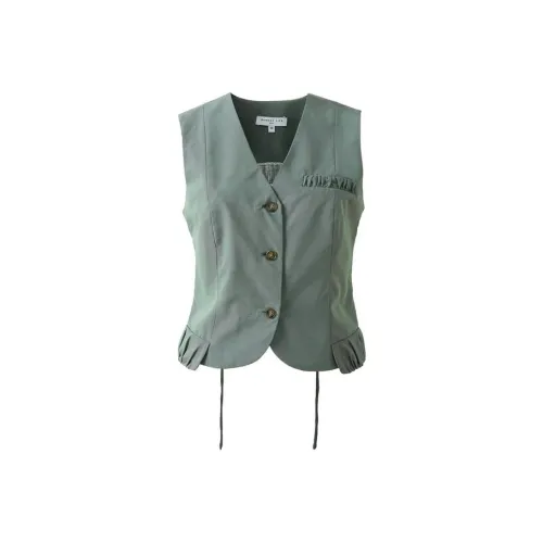 SUNDAY LIFE Зеленые Женские Жилеты