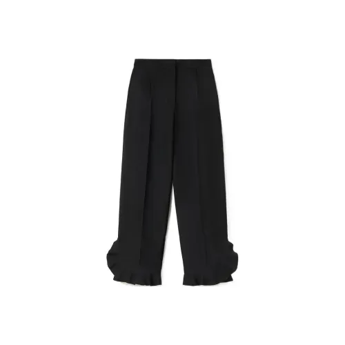 JIL SANDER Черные Женские Повседневные Брюки