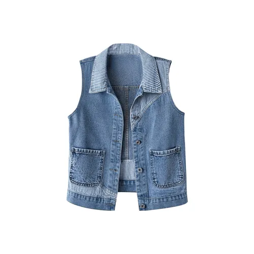 Cypress House Жилет Женский Светло-Синий