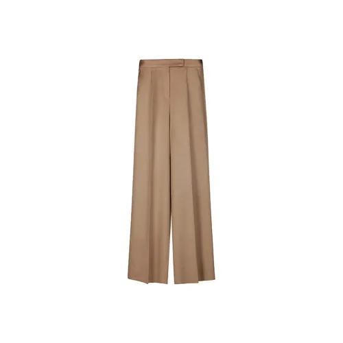 MaxMara Женские повседневные брюки цвета верблюжий
