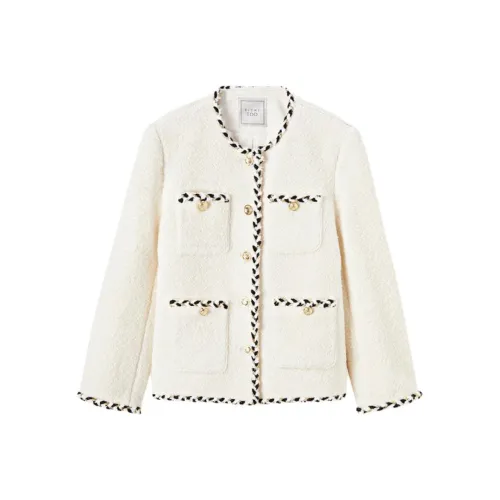 EICHITOO Бежевое Женское Пальто