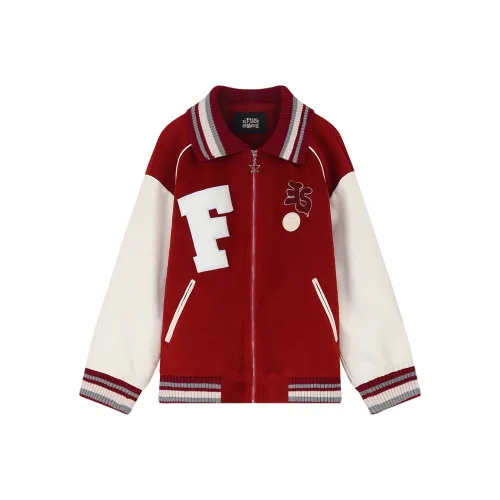 ELF SACK MONSTER Винтажный красный Женское короткое пальто